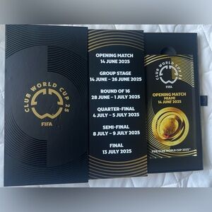 FIFA Club World Cup 2025 VIP Opening Match Miami Pass w/ Case